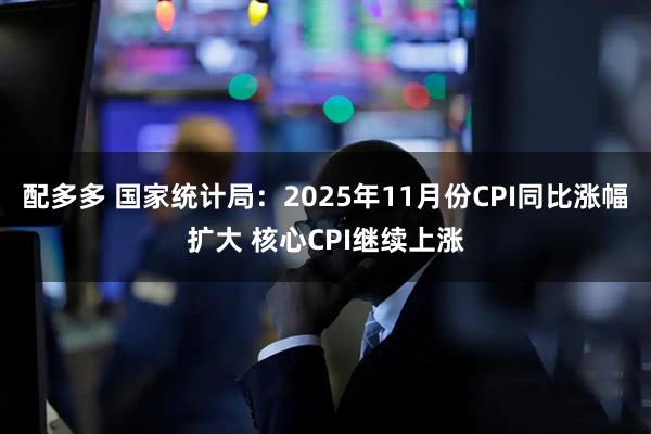 配多多 国家统计局：2025年11月份CPI同比涨幅扩大 核心CPI继续上涨