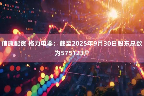 信康配资 格力电器：截至2025年9月30日股东总数为575123户